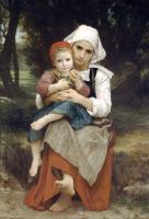 Bouguereau, William-Adolphe - Breton Brother and Sister